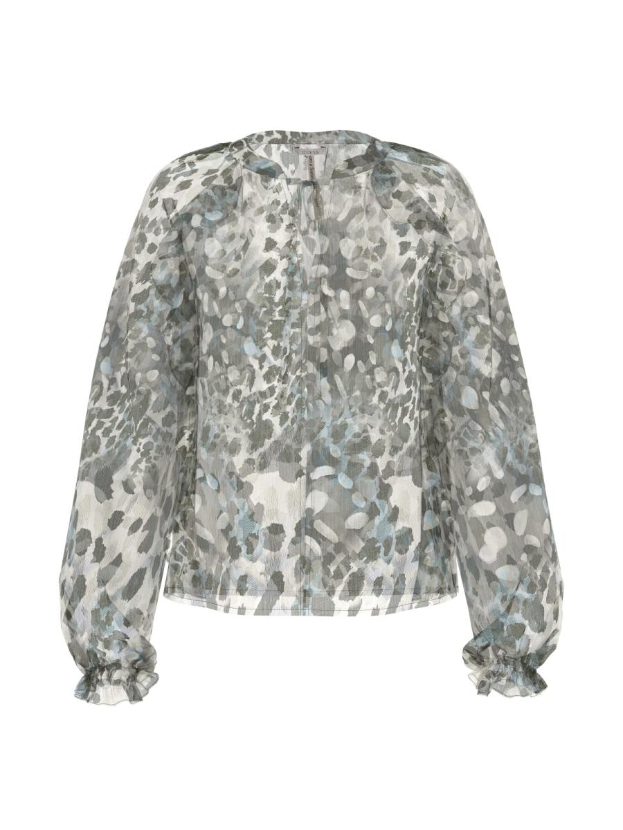 Afbeelding voor product Top van het merk Guess in het Blauw