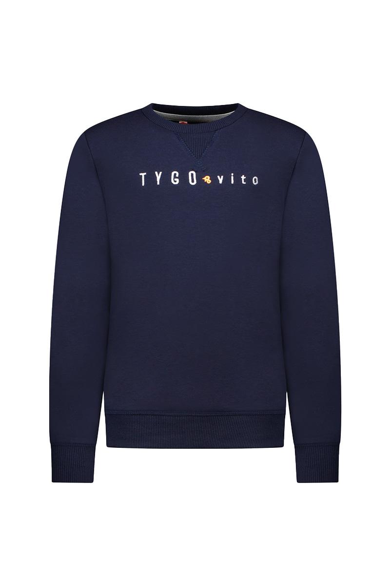 Afbeelding voor product Sweater van het merk Tygo & Vito in het Marine