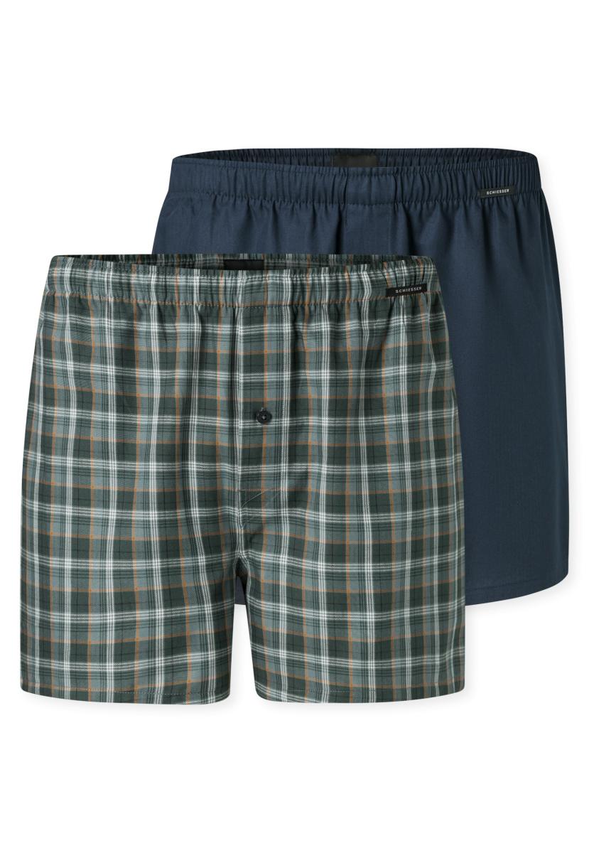 Afbeelding voor product Boxer van het merk Schiesser in het Blauw