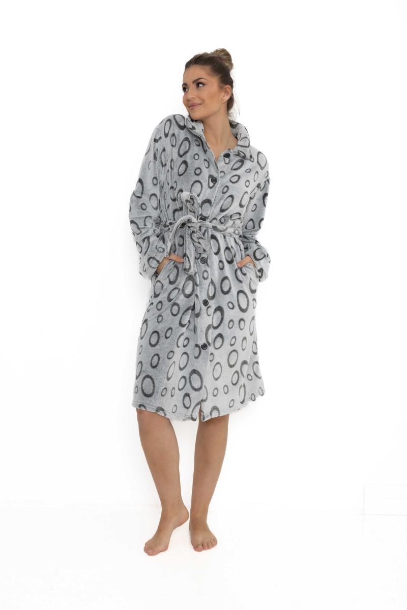 Afbeelding voor product Badjas van het merk Outfitter in het Grijs