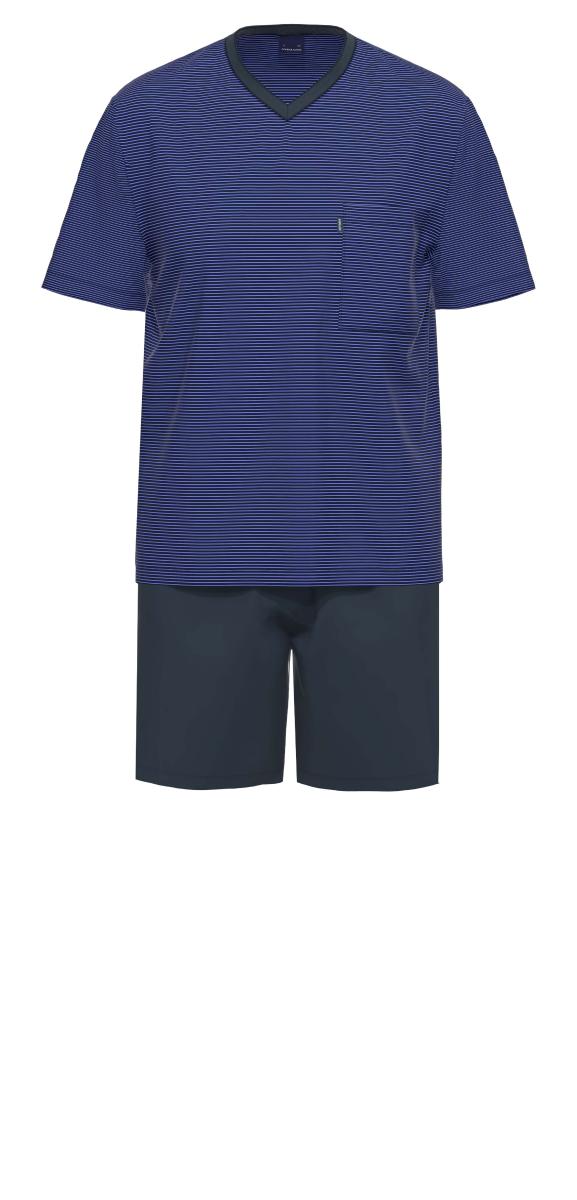 Afbeelding voor product Pyjama van het merk Ammann in het Donker Blauw