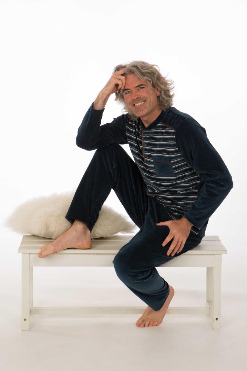 Afbeelding voor product Pyjama van het merk Perlina in het Marine