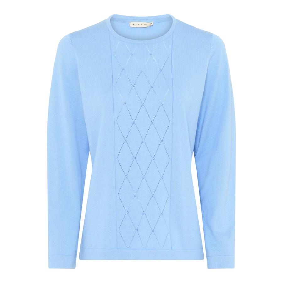 Afbeelding voor product Pull van het merk Micha in het Blauw