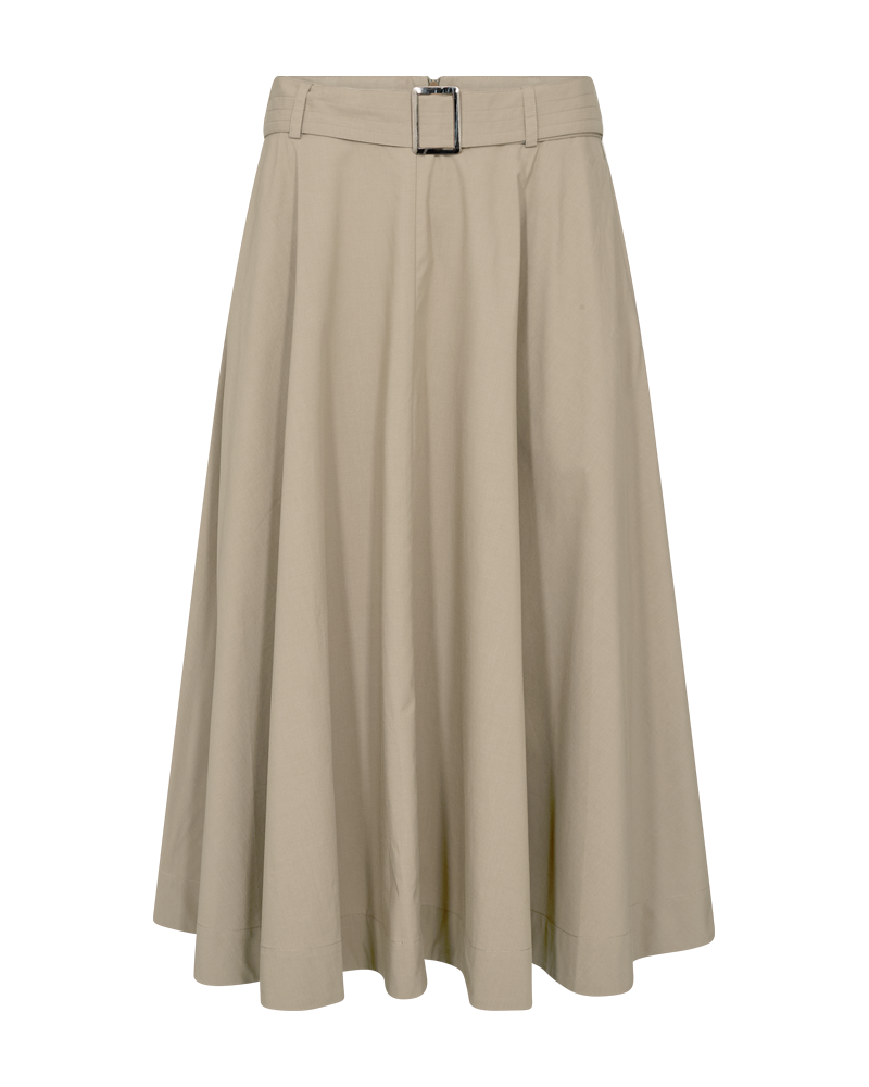 Afbeelding voor product Rok van het merk Freequent in het Beige