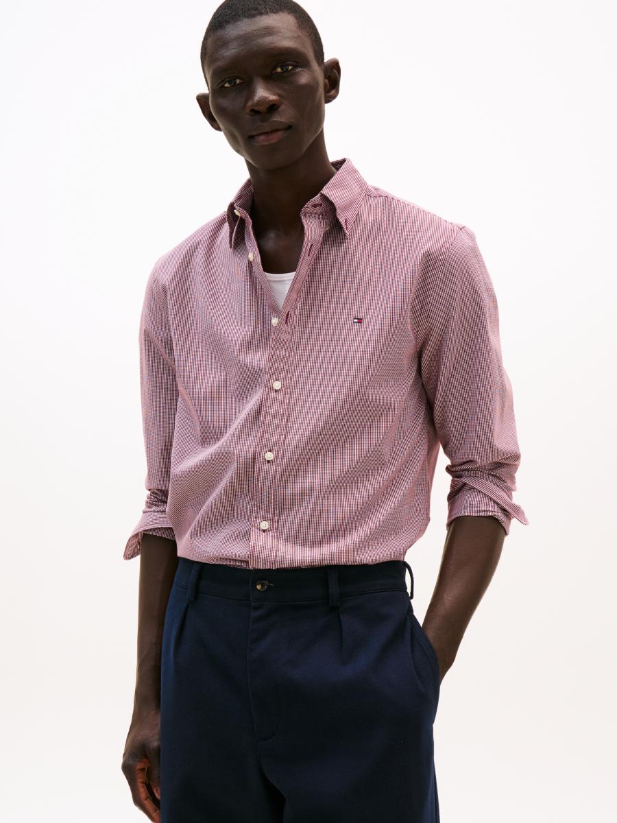 Afbeelding voor product Hemd van het merk Tommy Hilfiger in het Rood