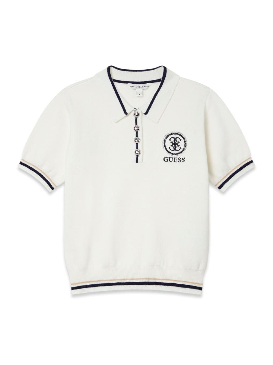 Afbeelding voor product Polo van het merk Guess in het Wit