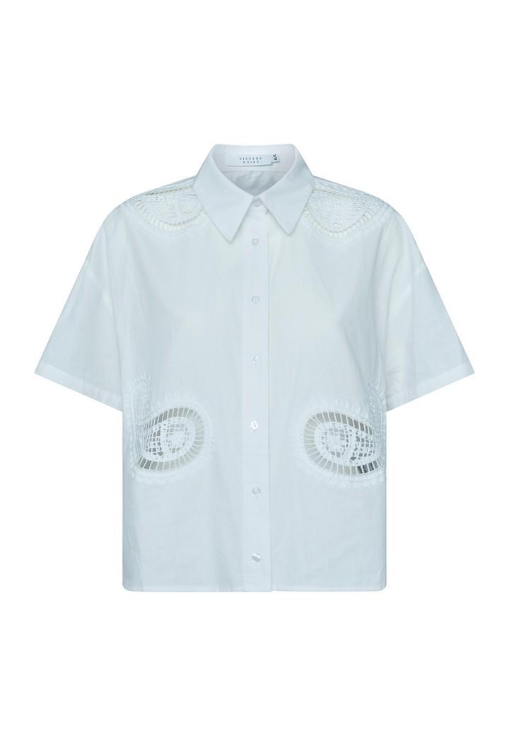 Afbeelding voor product Bloes van het merk Sisters Point in het Wit