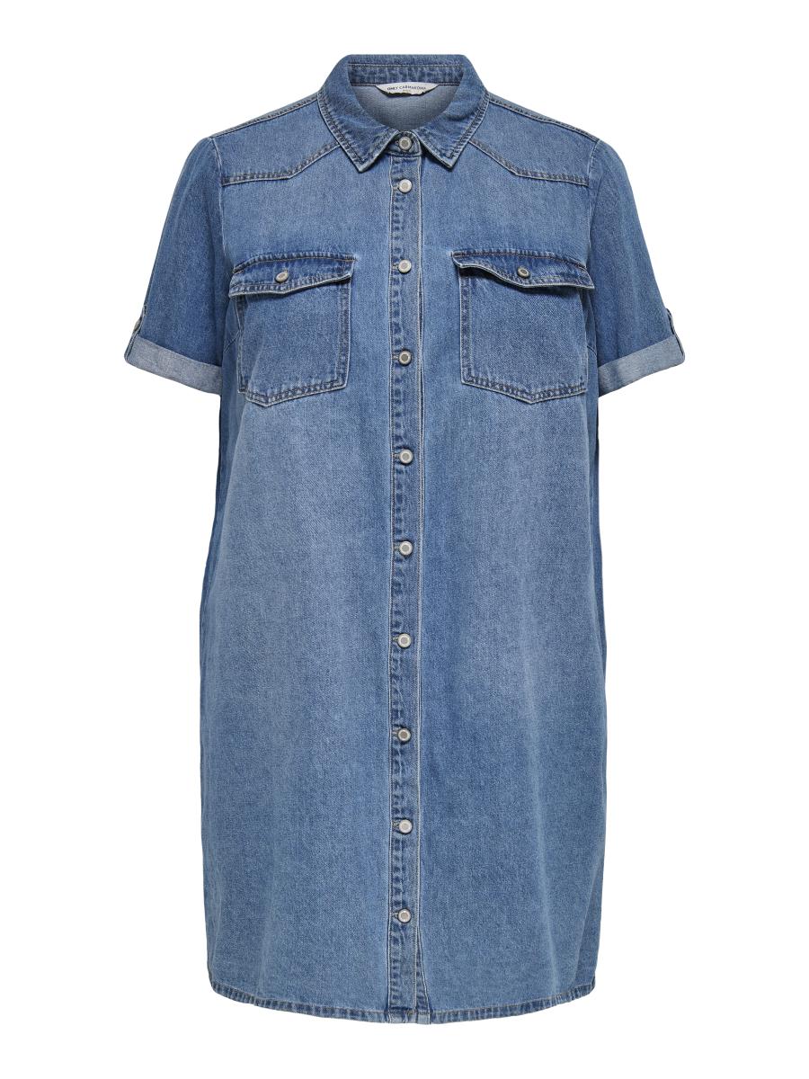 Afbeelding voor product Kleed van het merk Only Carmakoma in het Jeans