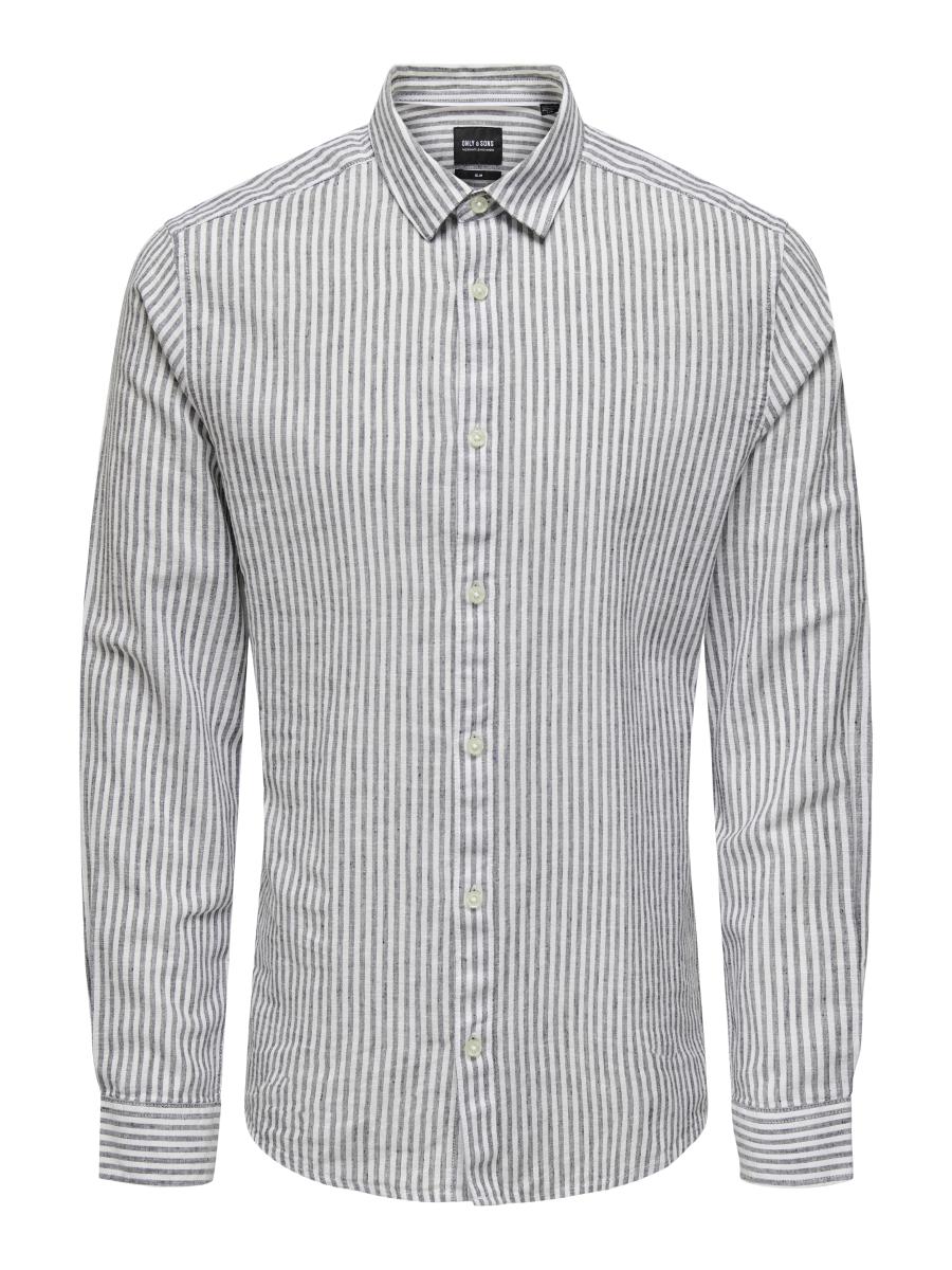 Afbeelding voor product Hemd van het merk Only & Sons in het Marine