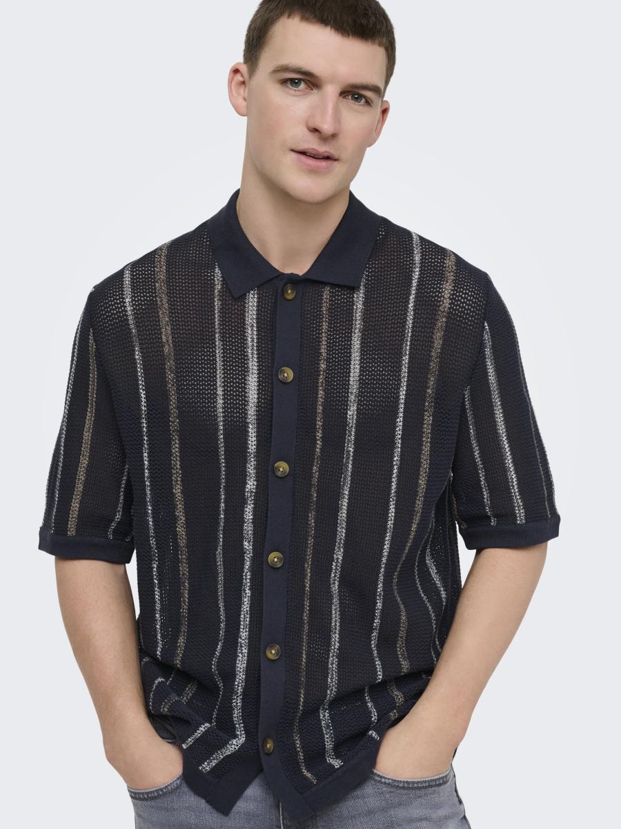 Afbeelding voor product Polo van het merk Only & Sons in het Marine