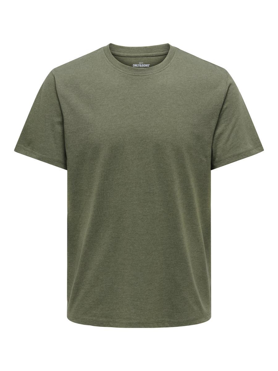 Afbeelding voor product T-shirt van het merk Only & Sons in het Groen