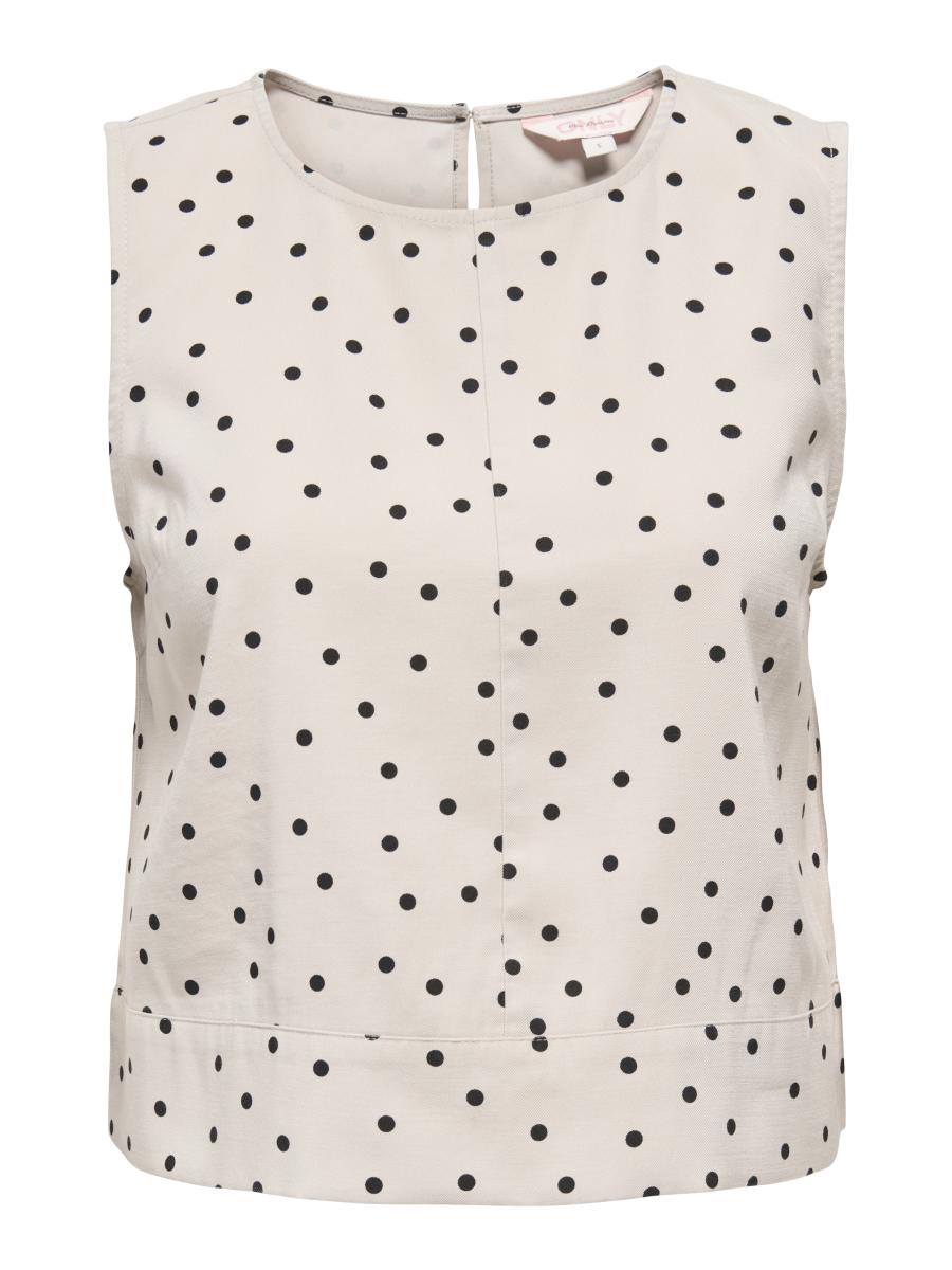 Afbeelding voor product Top van het merk Only in het Beige