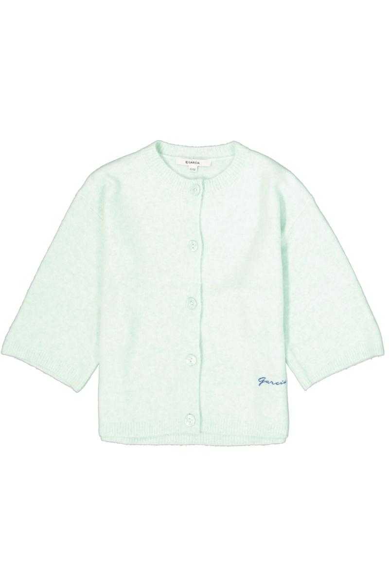 Afbeelding voor product Cardigan van het merk Garcia in het Groen