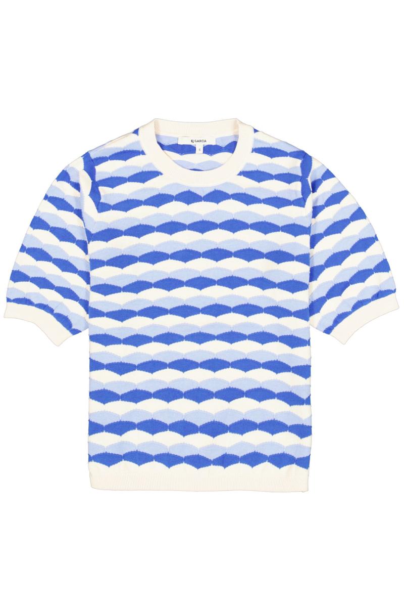 Afbeelding voor product Pull van het merk Garcia in het Blauw