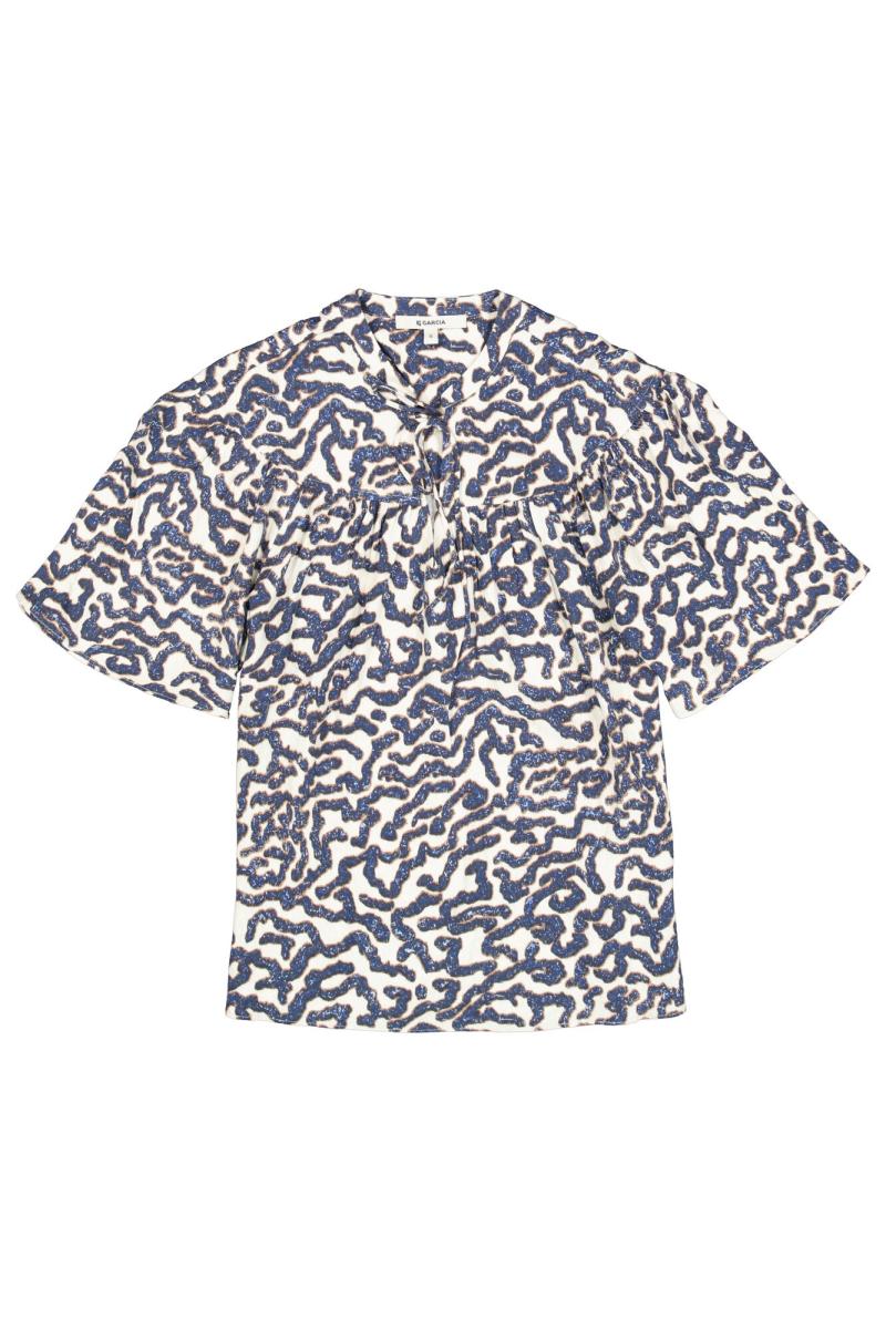 Afbeelding voor product Bloes van het merk Garcia in het Ecru