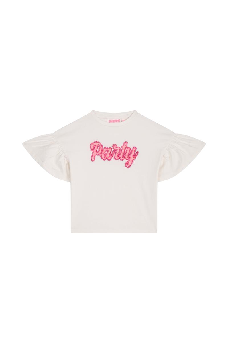 Afbeelding voor product T-shirt van het merk Someone in het Ecru