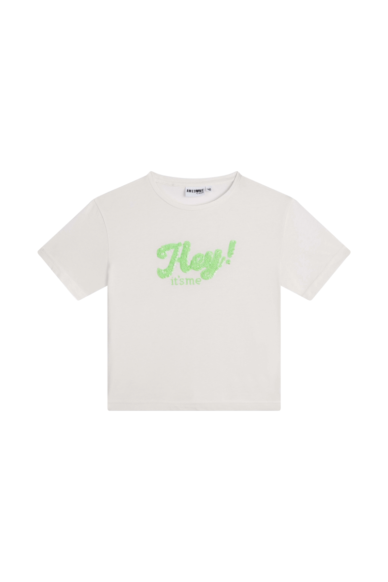 Afbeelding voor product T-shirt van het merk Awesome in het Ecru