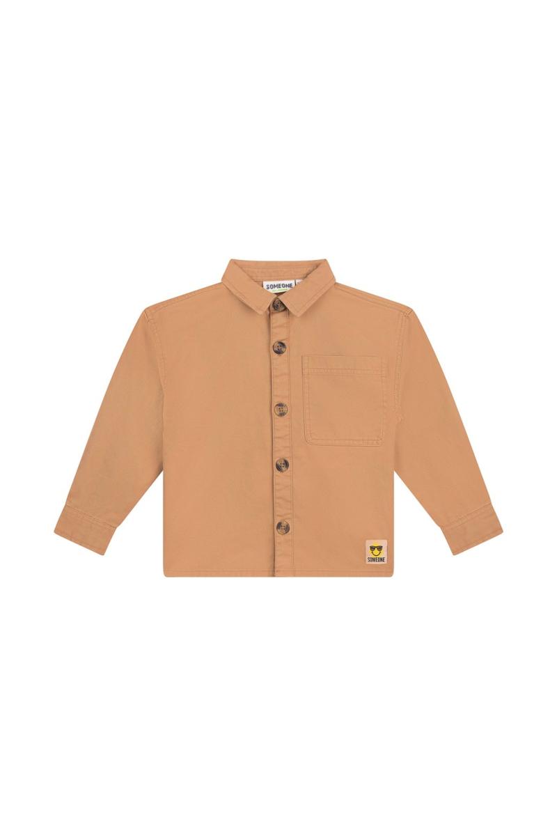 Afbeelding voor product Hemd van het merk Someone in het Beige