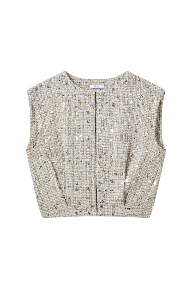 Afbeelding voor product Bodywarmer van het merk Vila Joy in het Beige