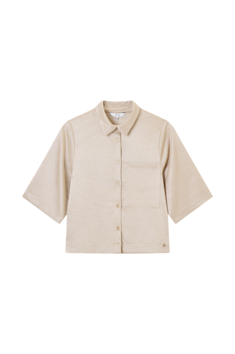 Afbeelding voor product Bloes van het merk Vila Joy in het goud