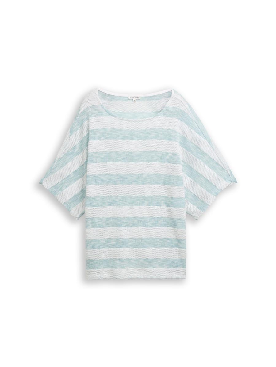 Afbeelding voor product T-shirt van het merk Tom Tailor in het Wit