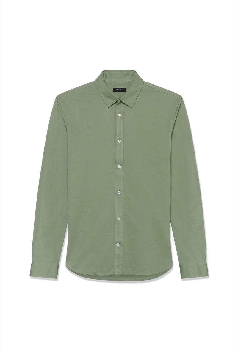 Afbeelding voor product Hemd van het merk Matinique in het Groen