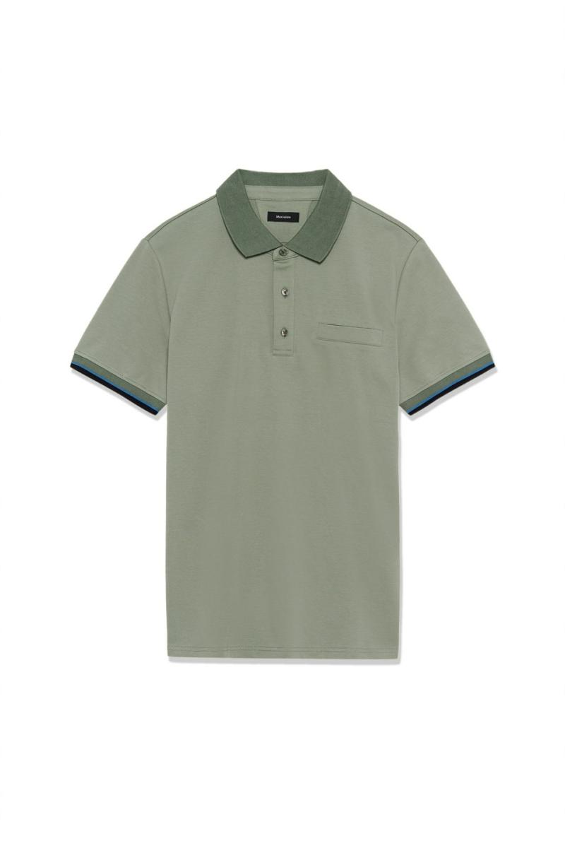Afbeelding voor product Polo van het merk Matinique in het Groen