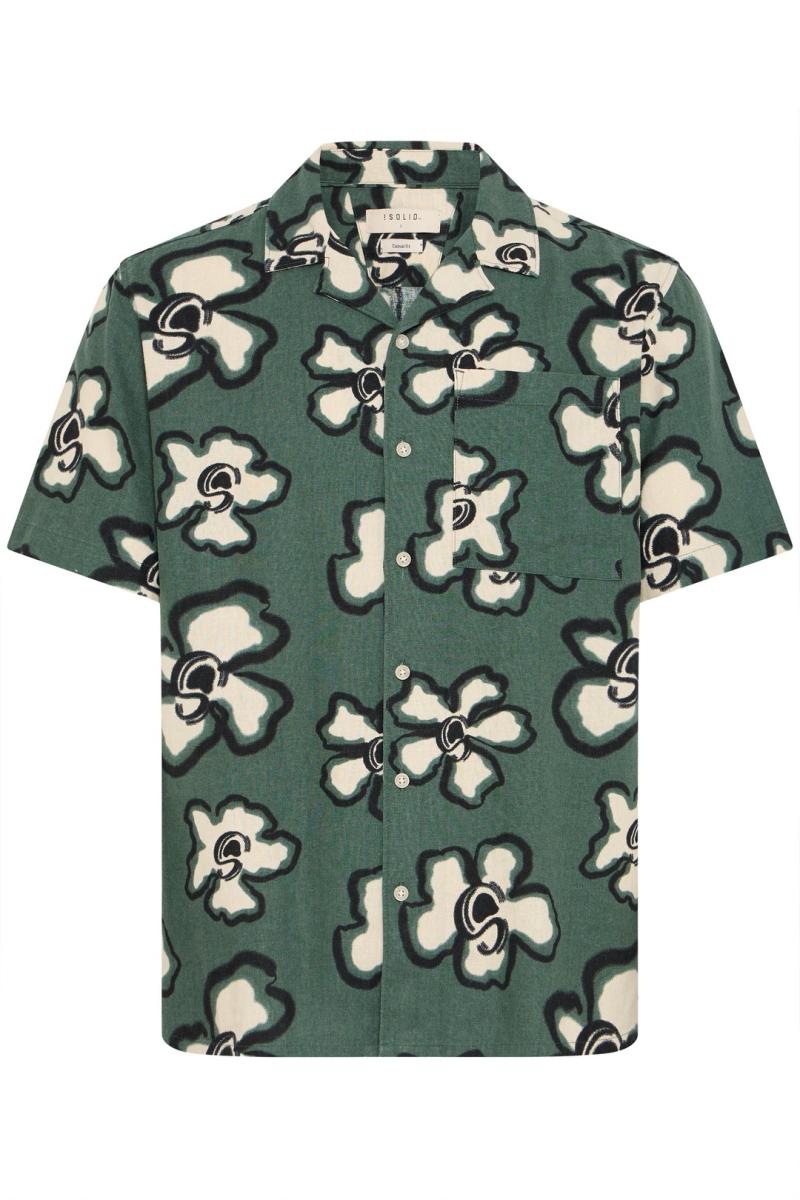 Afbeelding voor product Hemd van het merk !solid in het Groen