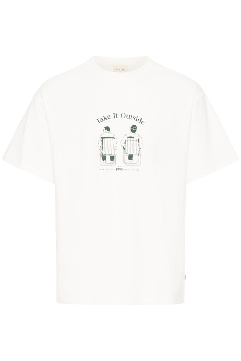 Afbeelding voor product T-shirt van het merk !solid in het Beige