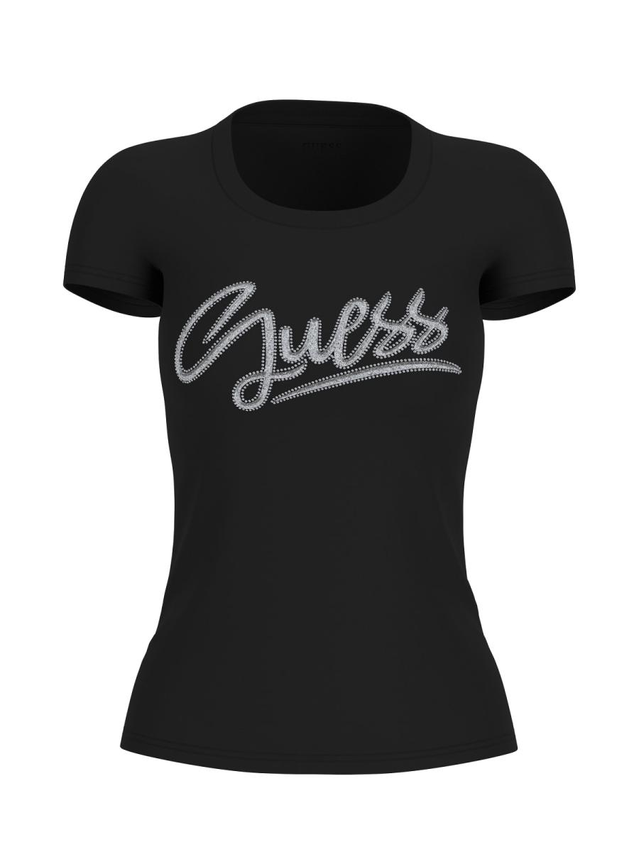 Afbeelding voor product T-shirt van het merk Guess in het Zwart