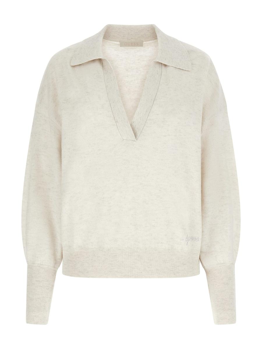 Afbeelding voor product Pull van het merk Guess in het Beige