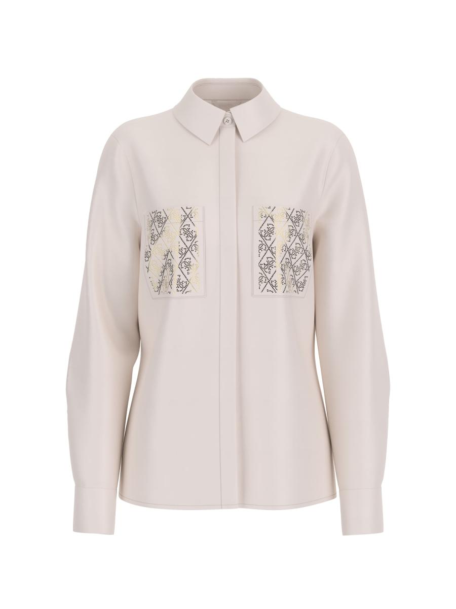 Afbeelding voor product Bloes van het merk Guess in het Ecru