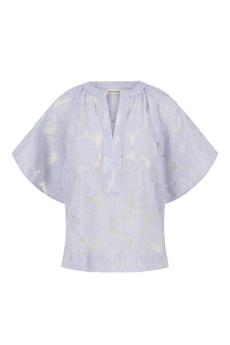 Afbeelding voor product Bloes van het merk Zusss in het Blauw