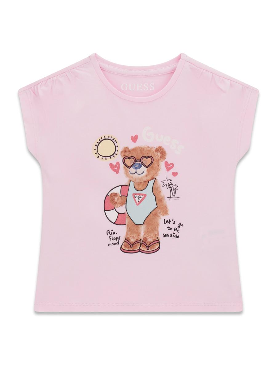 Afbeelding voor product T-shirt van het merk Guess in het Roze