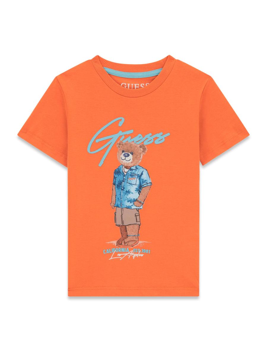 Afbeelding voor product T-shirt van het merk Guess in het Oranje