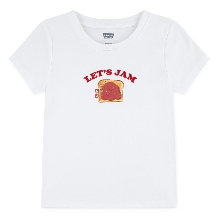 Afbeelding voor product T-shirt van het merk Levis in het Wit