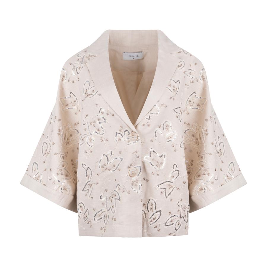 Afbeelding voor product Blazer van het merk Nukus in het Beige