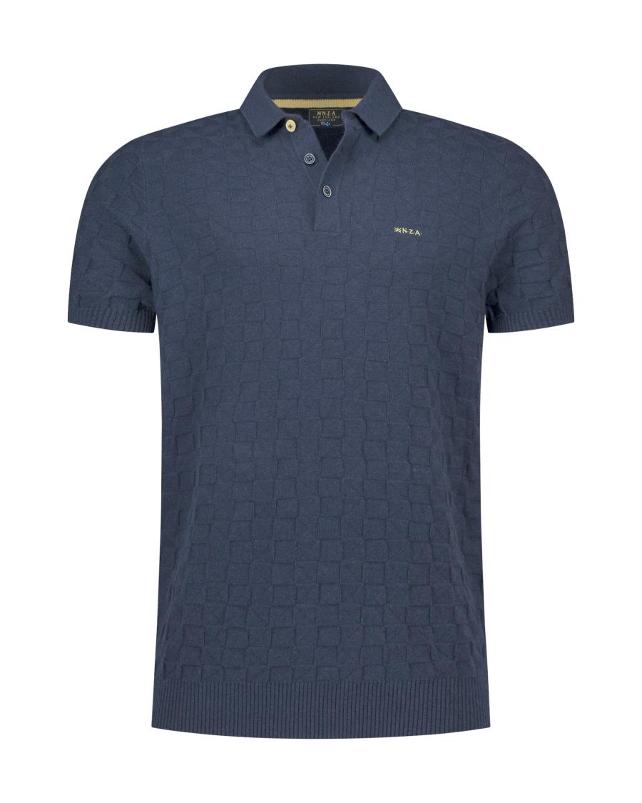 Afbeelding voor product Polo van het merk Nza New Zealand Auckland in het Marine