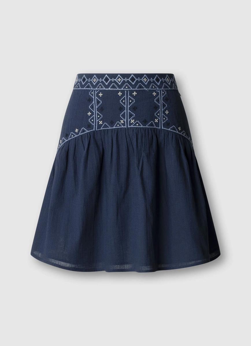 Afbeelding voor product Rok van het merk Pepe Jeans in het Blauw