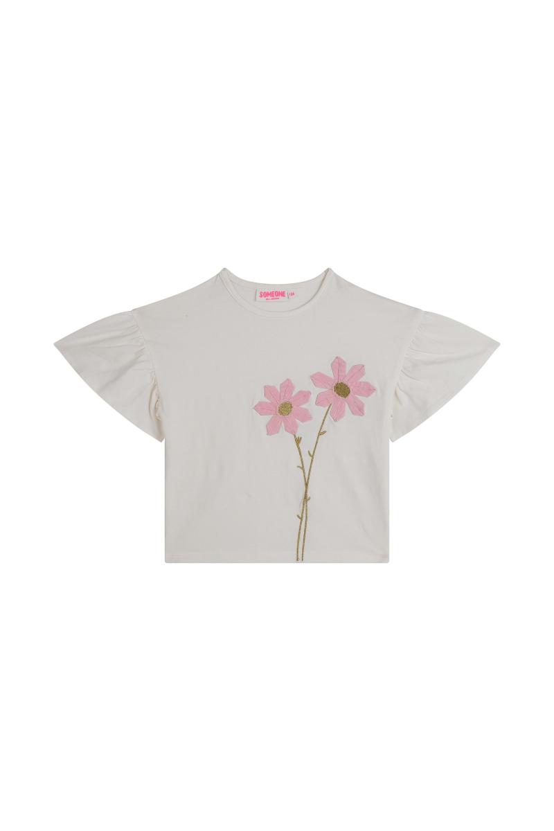 Afbeelding voor product T-shirt van het merk Someone in het Ecru