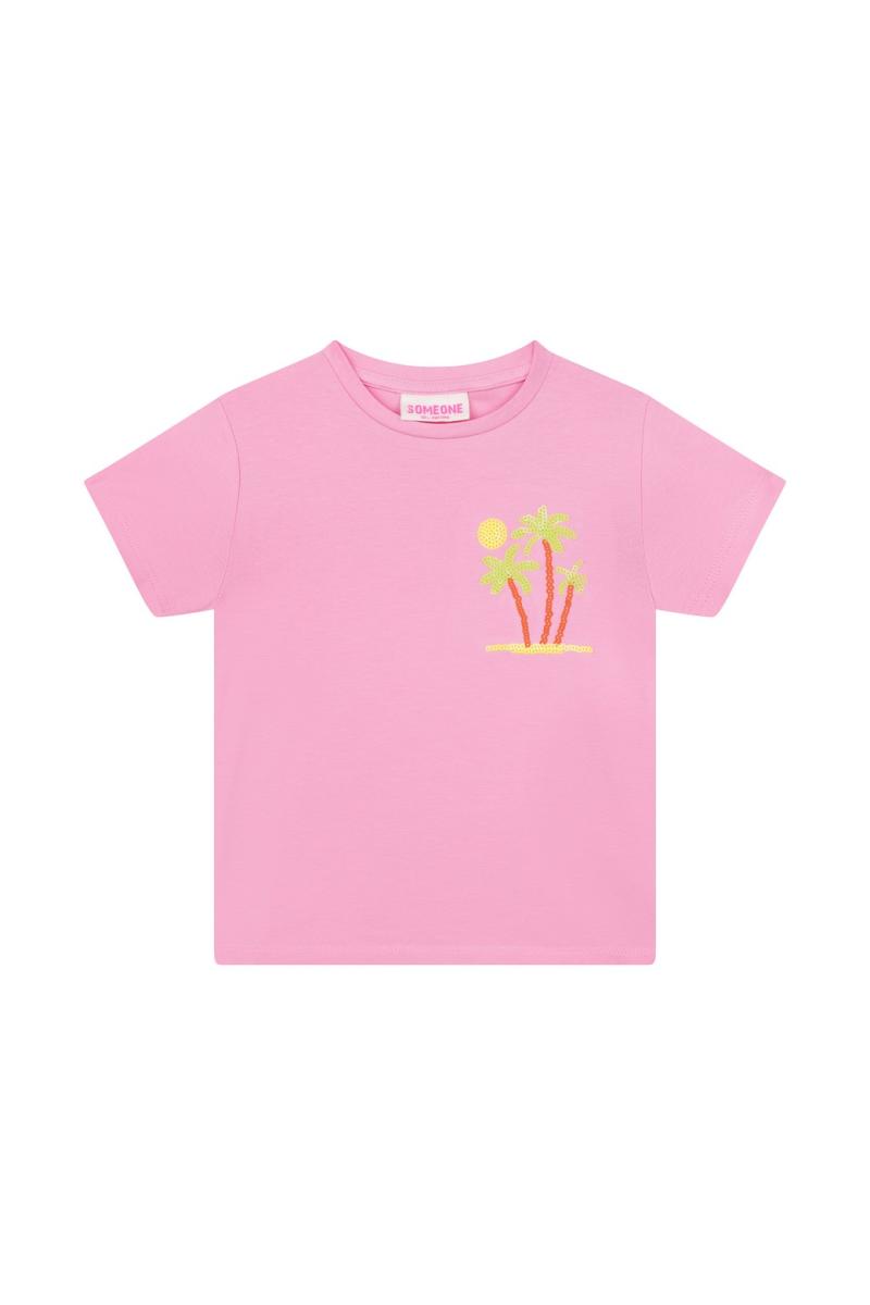 Afbeelding voor product T-shirt van het merk Someone in het Roze