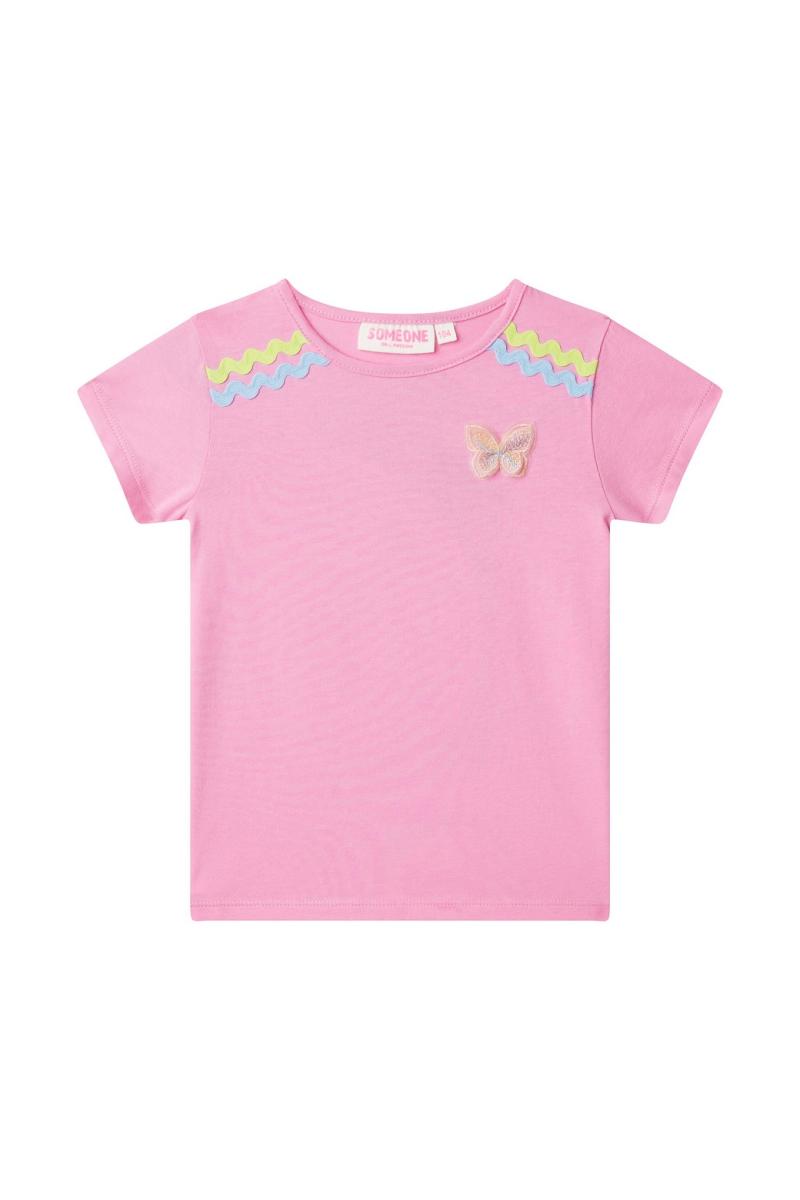 Afbeelding voor product T-shirt van het merk Someone in het Roze