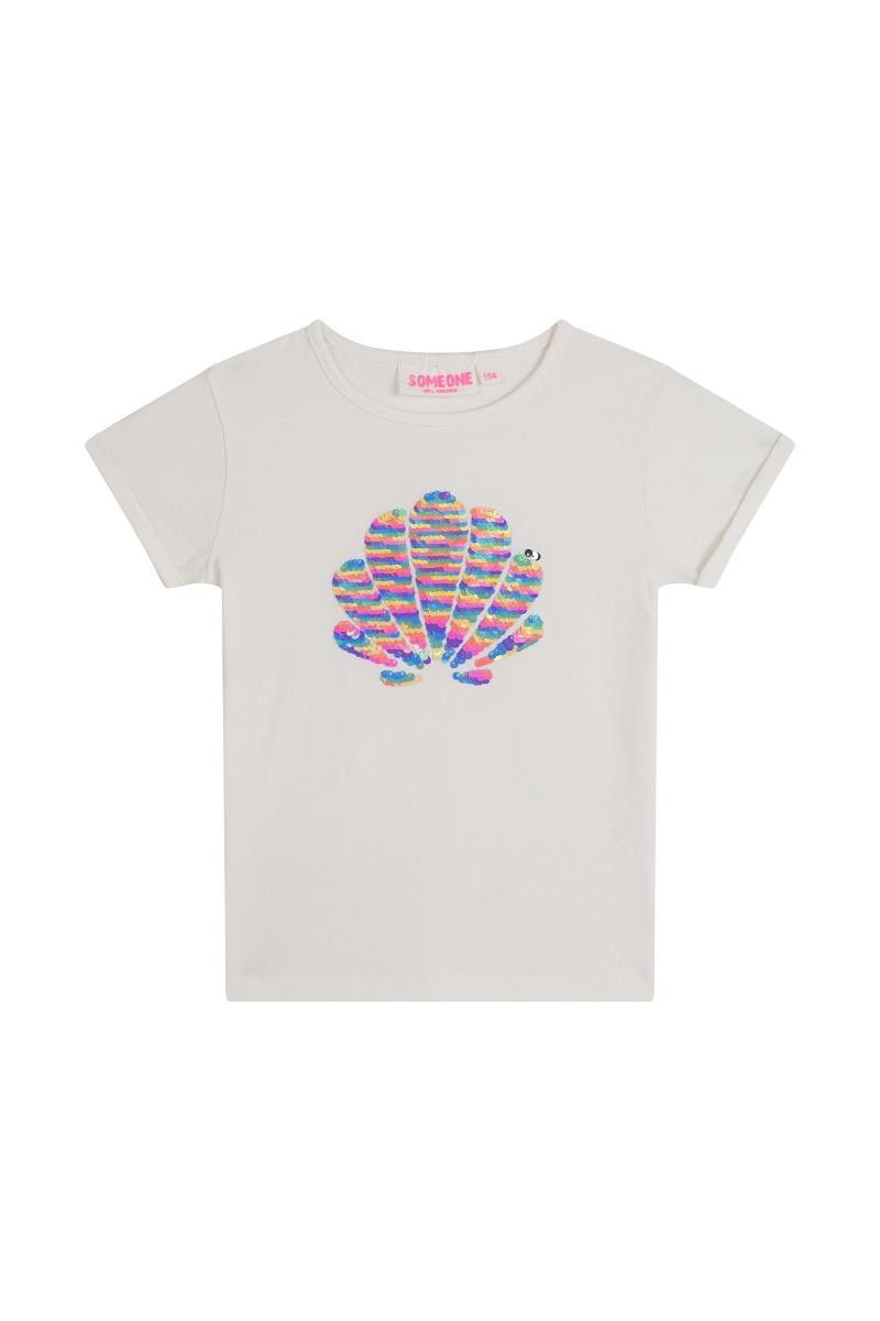 Afbeelding voor product T-shirt van het merk Someone in het Ecru