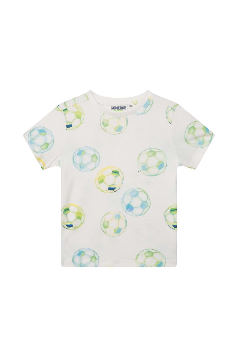 Afbeelding voor product T-shirt van het merk Someone in het Ecru