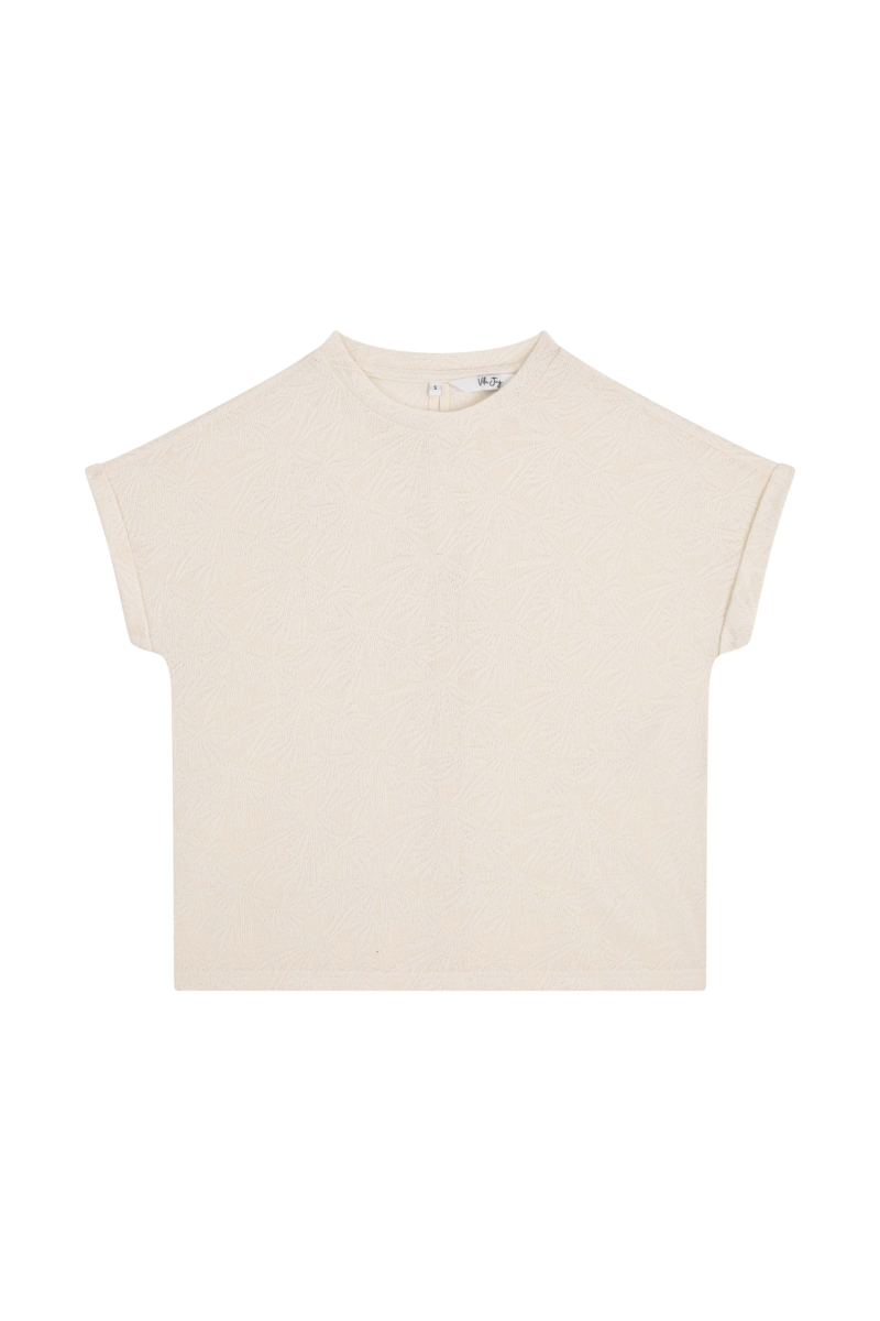 Afbeelding voor product T-shirt van het merk Vila Joy in het Ecru