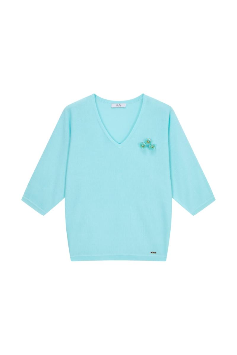 Afbeelding voor product Pull van het merk Vila Joy in het Blauw