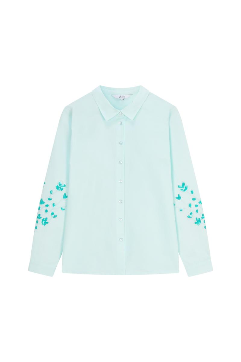 Afbeelding voor product Bloes van het merk Vila Joy in het Blauw