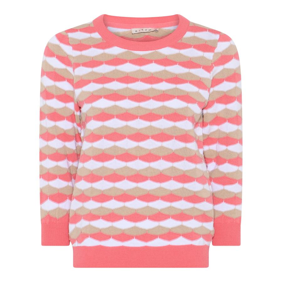 Afbeelding voor product Pull van het merk Micha in het Rood