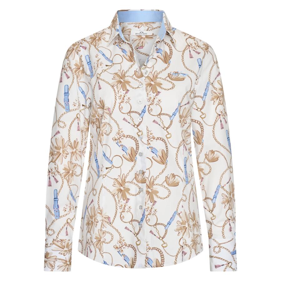 Afbeelding voor product Bloes van het merk Hv Polo in het Beige