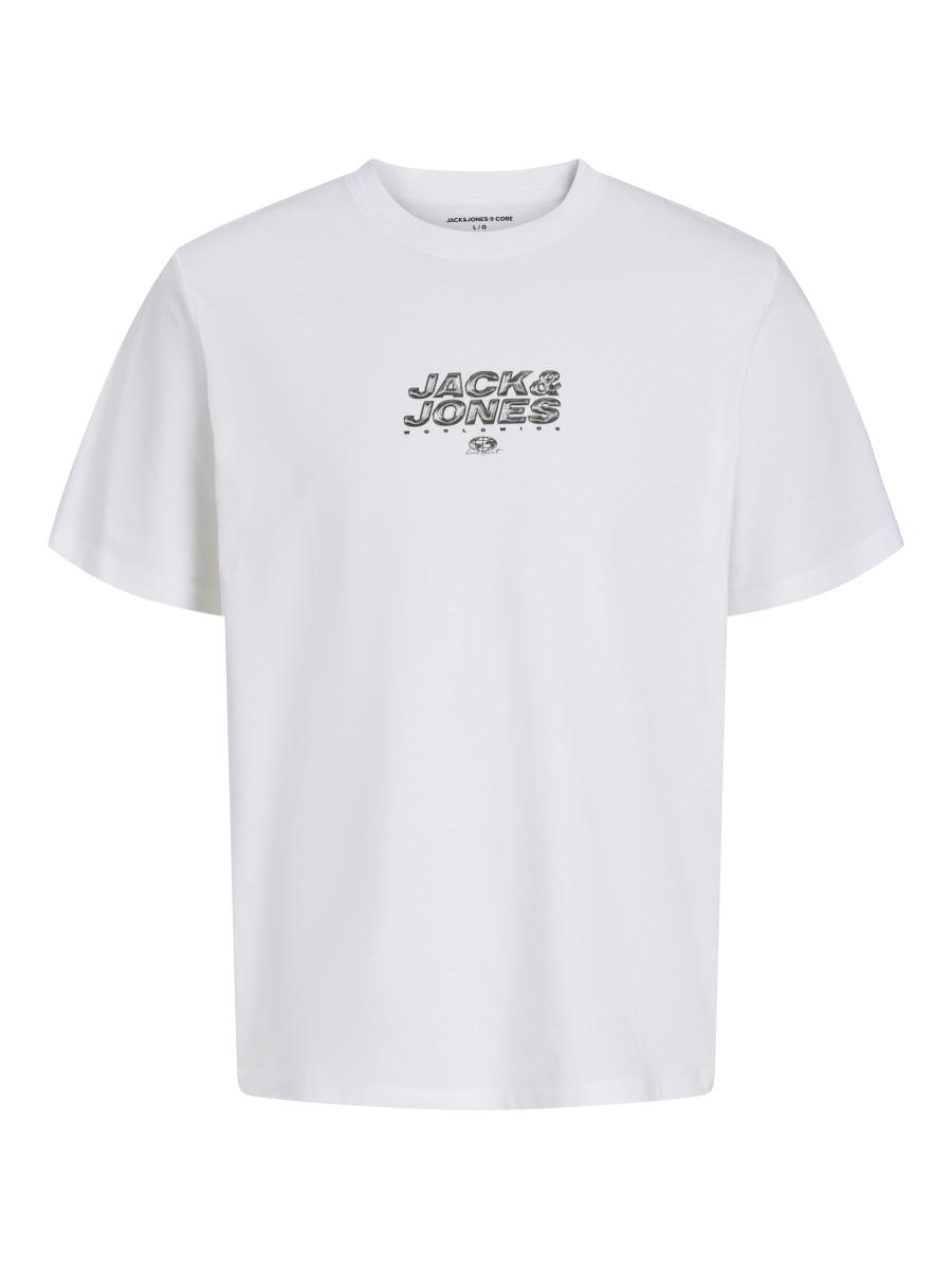 Afbeelding voor product T-shirt van het merk Jack & Jones Junior in het Wit
